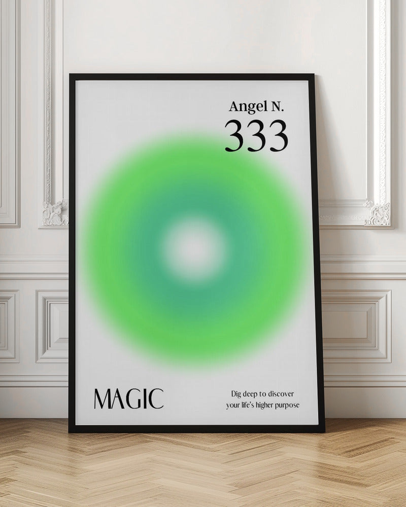 Angel Number 333 | Poster - Room Interior 1