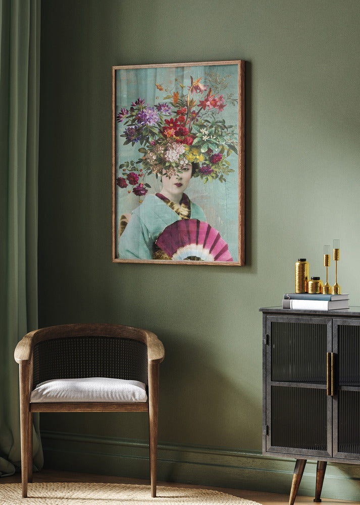 Botanical Japanese | Poster - Room Interior 2