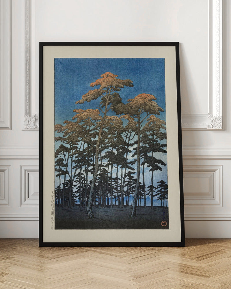 Hikawa Park In Omiya (1930) By Kawase Hasui and Watanabe Shozaburo | Poster - Room Interior 1