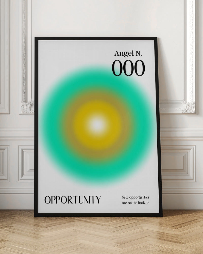 Angel Number 000 | Poster - Room Interior 1