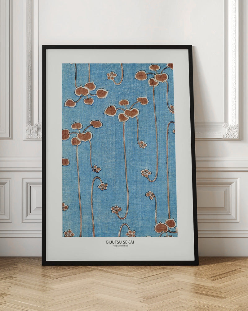 Vine Illustration | Poster - Room Interior 1