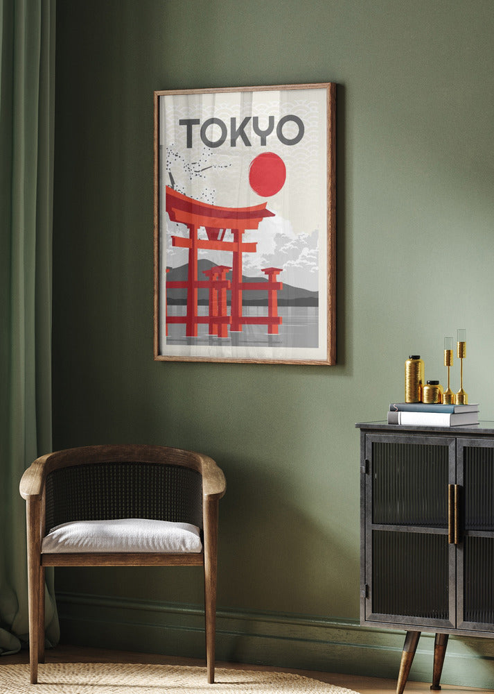 Tokyo Sun | Poster - Room Interior 2