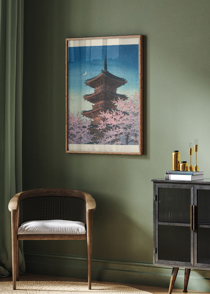 Haru No Yu, Ueno Toshogu (spring Evening At Toshogu In Ueno) (1948) | Poster - Room Interior 2