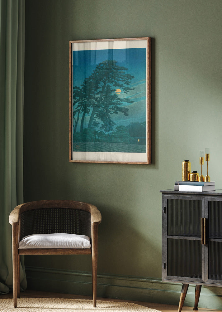 Moon At Magome | Poster - Room Interior 2