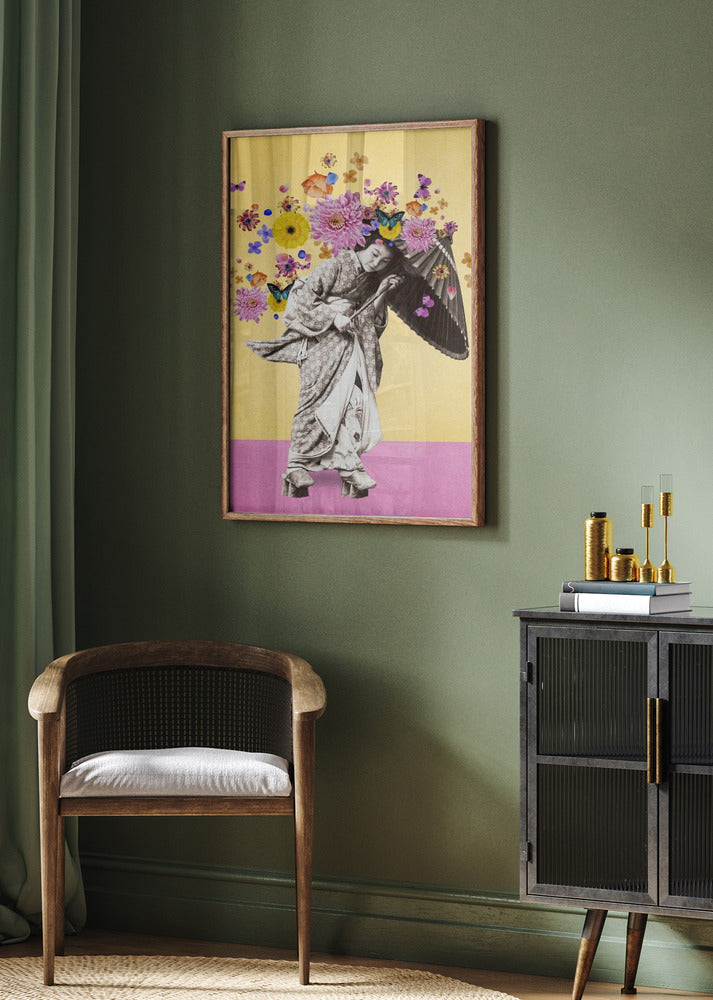 Oh Those Japanese Summer Winds | Poster - Room Interior 2