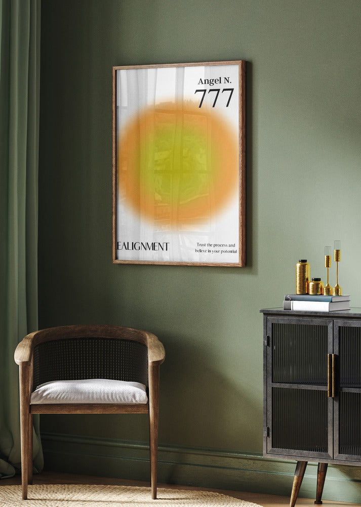 Angel Number 777 | Poster - Room Interior 2