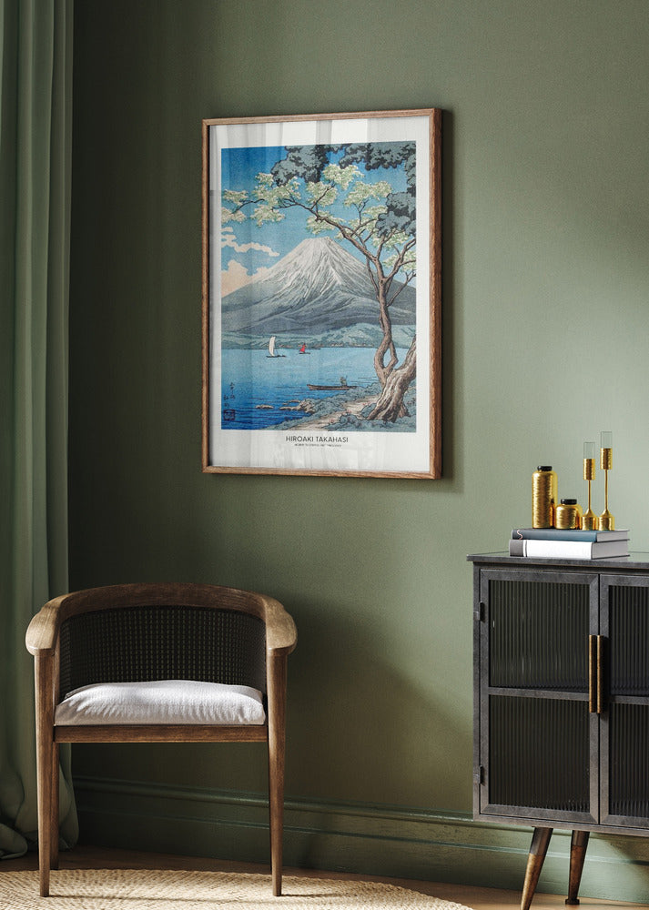 Mount Fuji From Lake Yamanaka | Poster - Room Interior 2