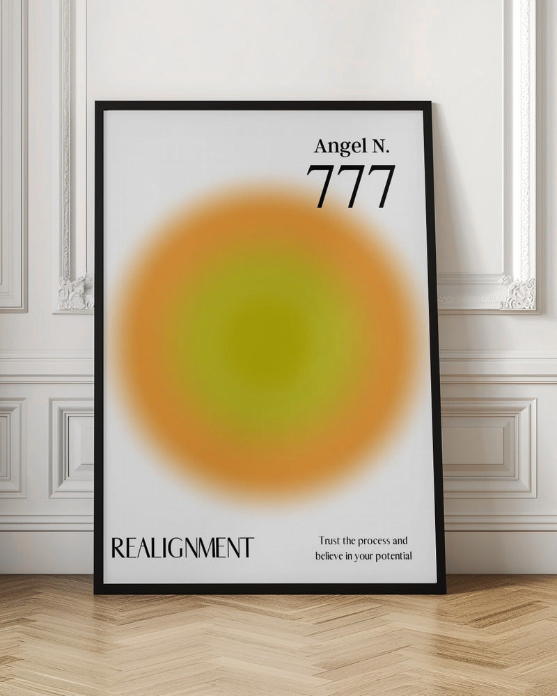 Angel Number 777 | Poster - Room Interior 1