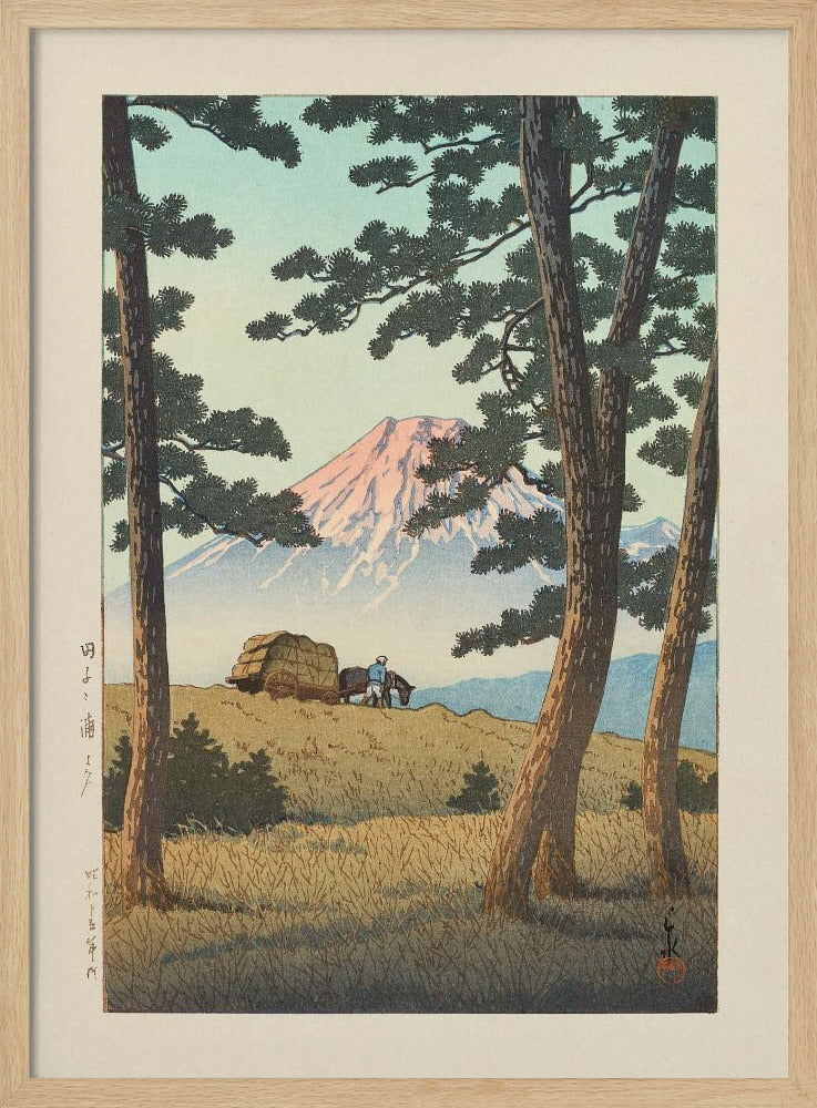 Tago No Ura No Yube (1940) | Poster - Wood Frame Interior