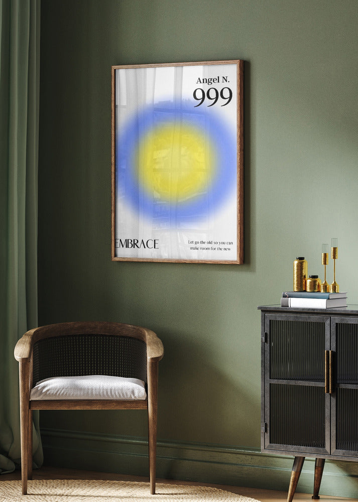 Angel Number 999 | Poster - Room Interior 2