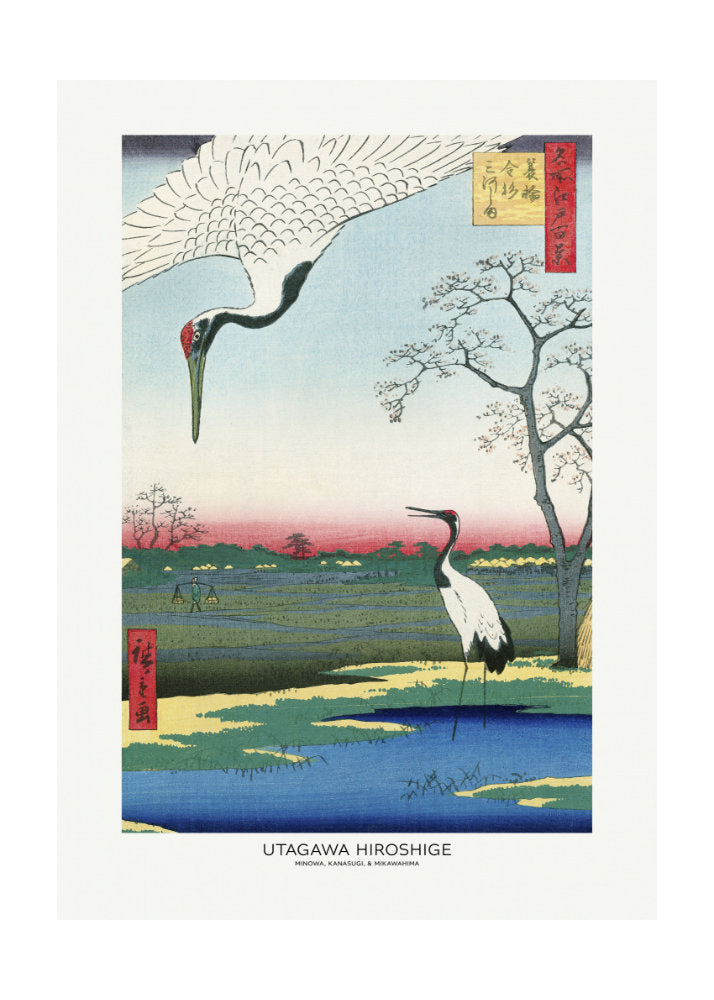 Minowa, Kanasugi, and Mikawashima | Poster - Passepartout