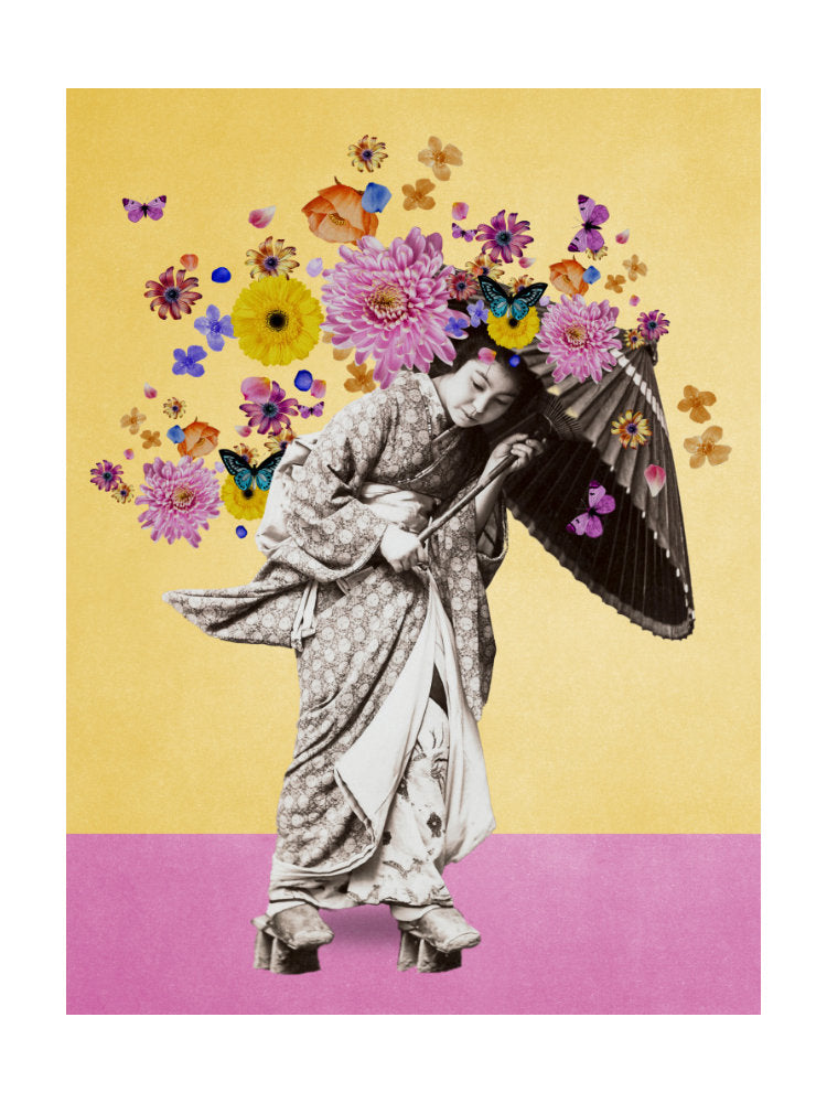 Oh Those Japanese Summer Winds | Poster - Passepartout