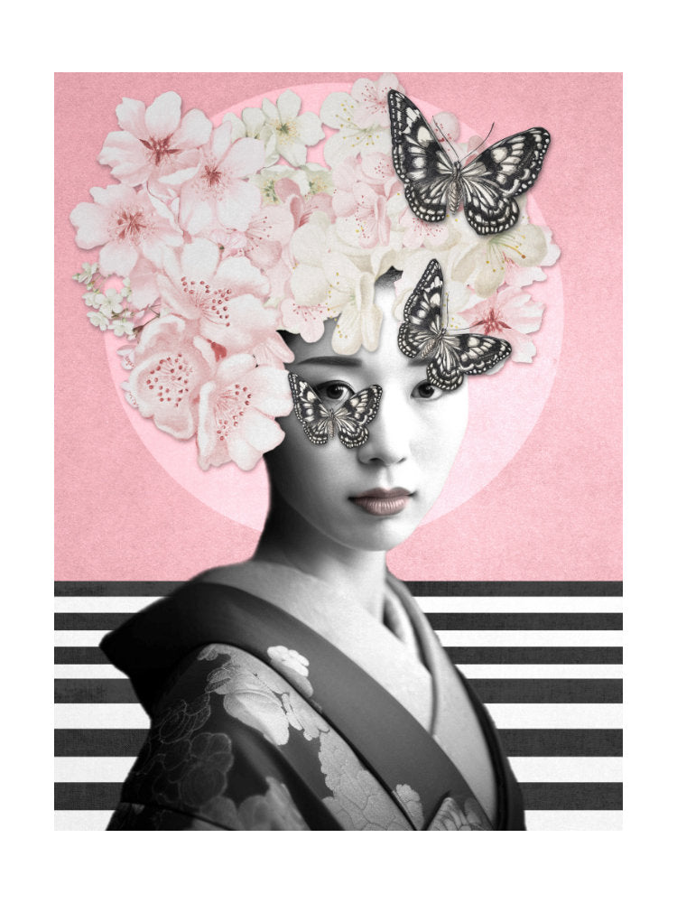 Spring Geisha | Poster - Passepartout