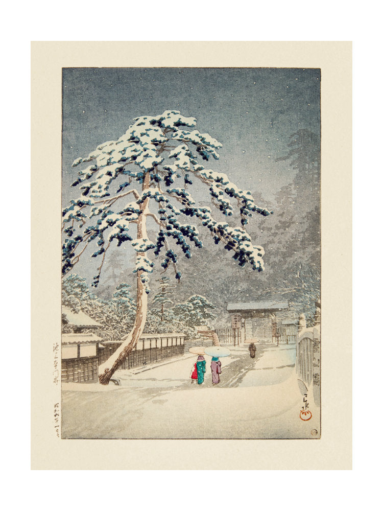 Ikegami Honmonji (honmon Temple, Ikegami) (1931) | Poster - Passepartout