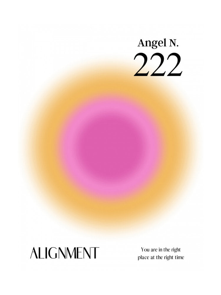 Angel Number 222 | Poster - Passepartout