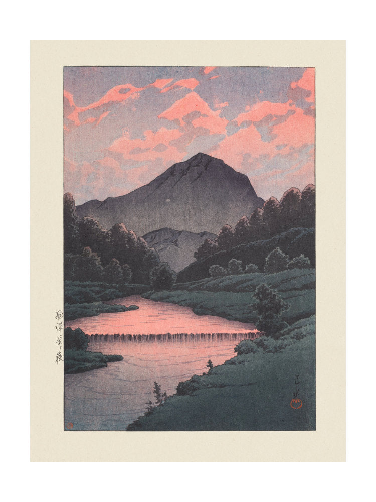 Hida Kamagadake (mount Kamaga, Hida) (1933) | Poster - Passepartout