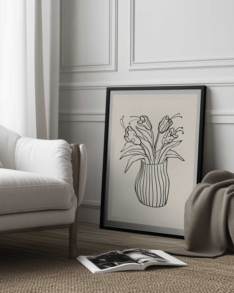 Vase Sketch | Poster