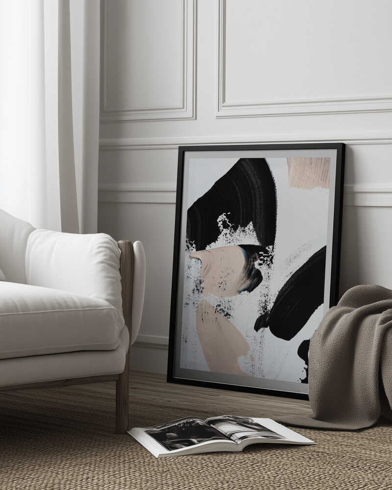 Noir et nu | Affiche