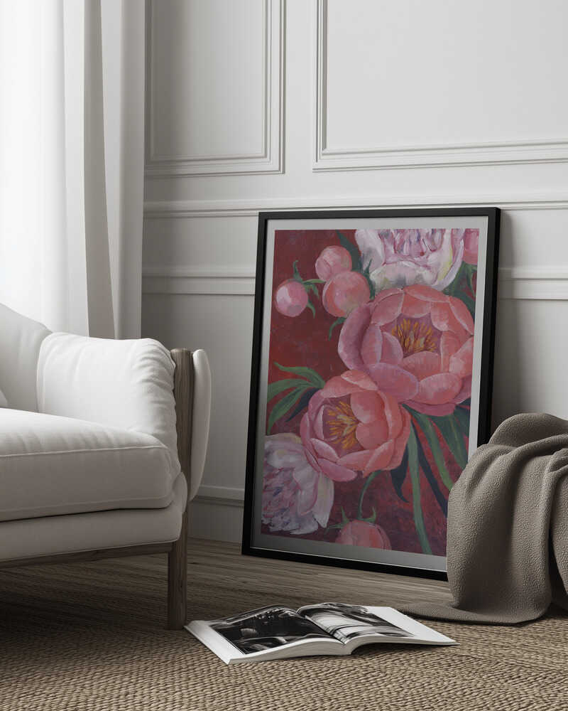 Nevaeh-Pfingstrosen | Poster