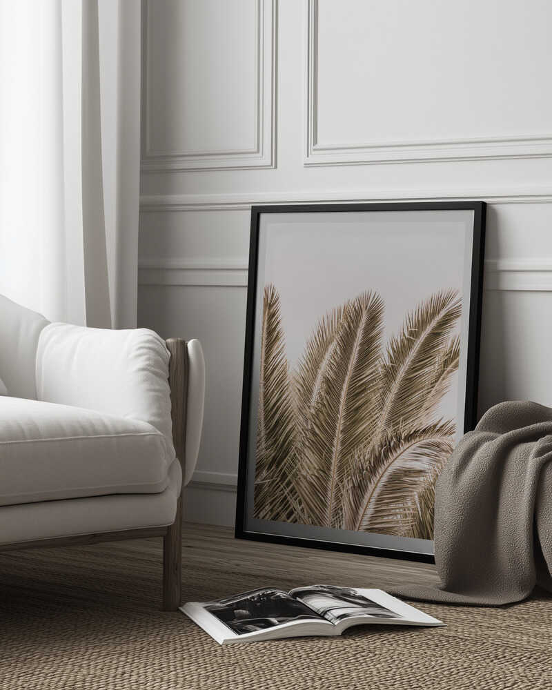 Windswept Palms | Poster