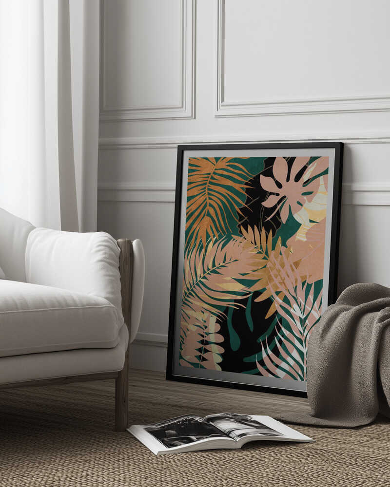 Feuilles estivales | Affiche