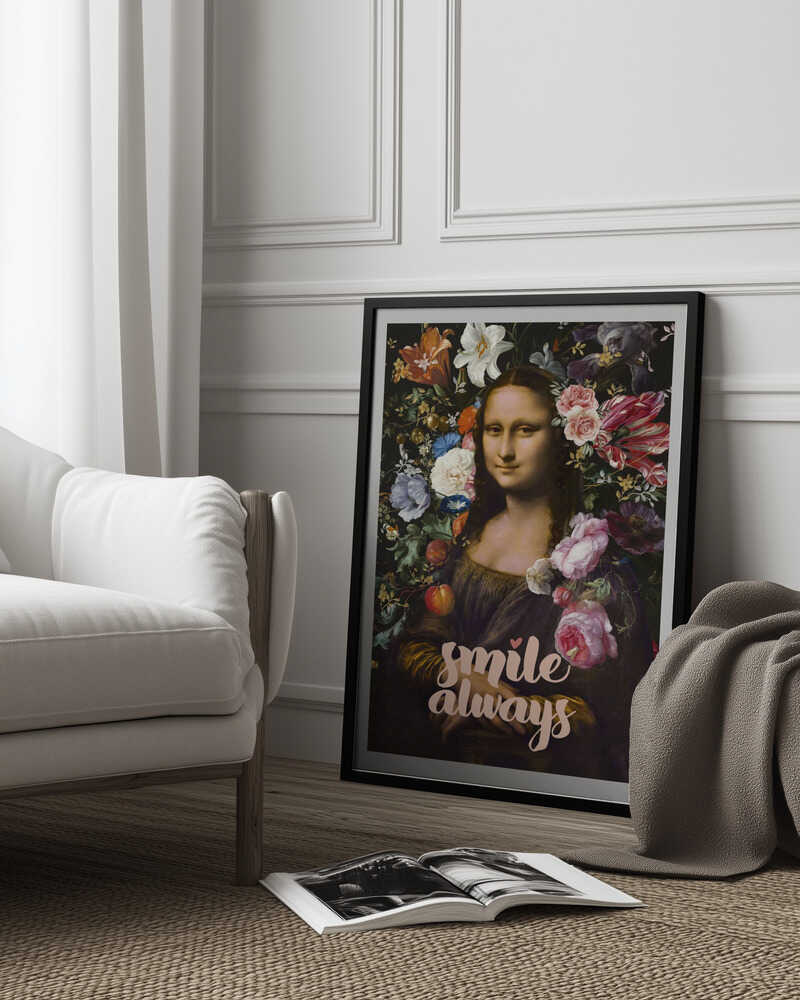Smile Always, Mona Lisa | Poster