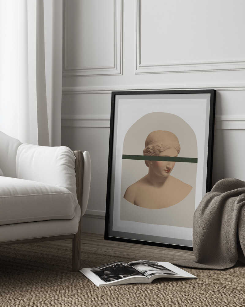 Artemis Moutarde et Vert | Affiche