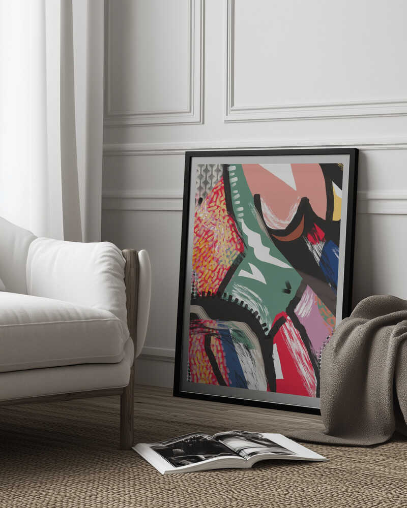 Vibrant Colorful Abstract | Poster