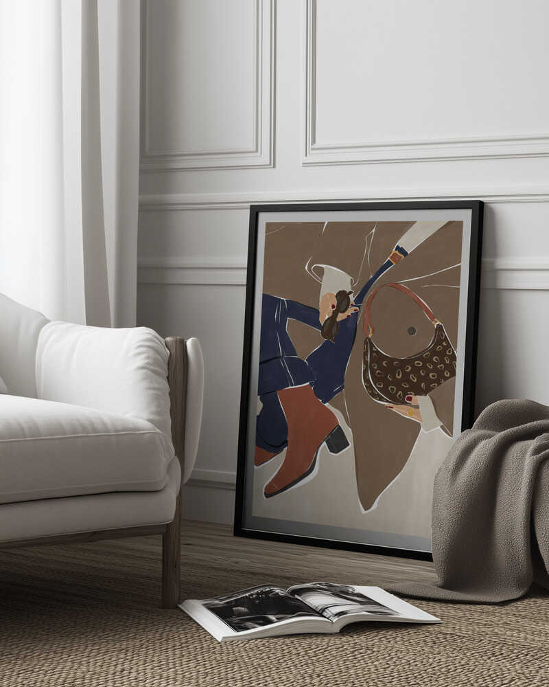 Affiche « Ambiance mode automnale » par Ivy Green Illustrations |