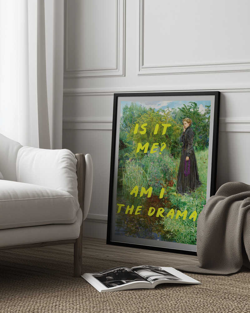 Est-ce moi ? Suis-je le drame ? | Affiche