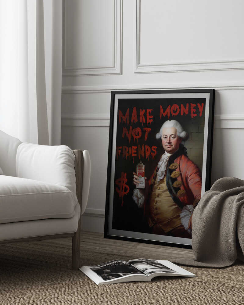 Geld verdienen, nicht Freunde | Poster