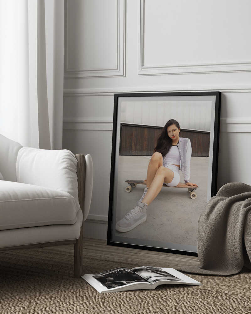 Skaterin Monalisa | Poster