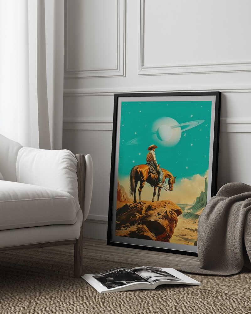 Ein westlicher Astronaut | Poster