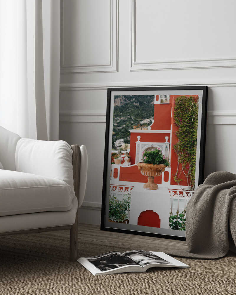 Rainy Positano IV | Poster