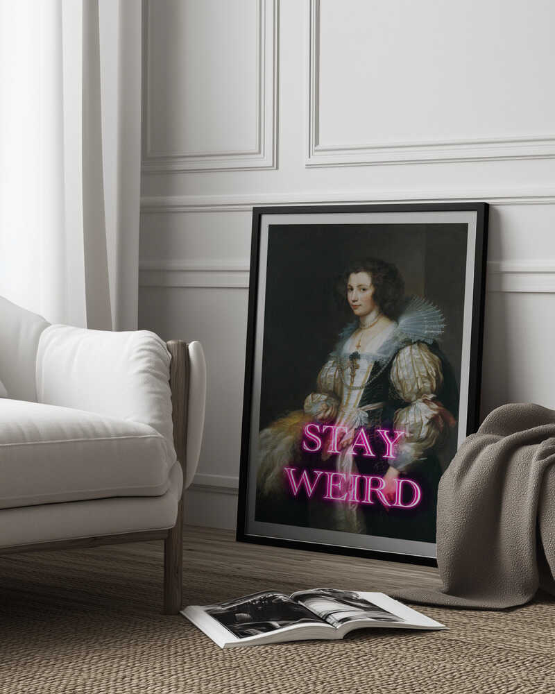 Stayweird Ratioiso | Poster