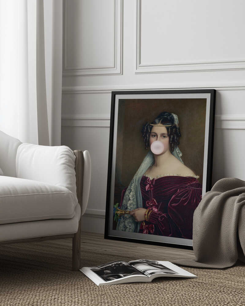 Bubblegumcrescentia Ratioiso | Poster