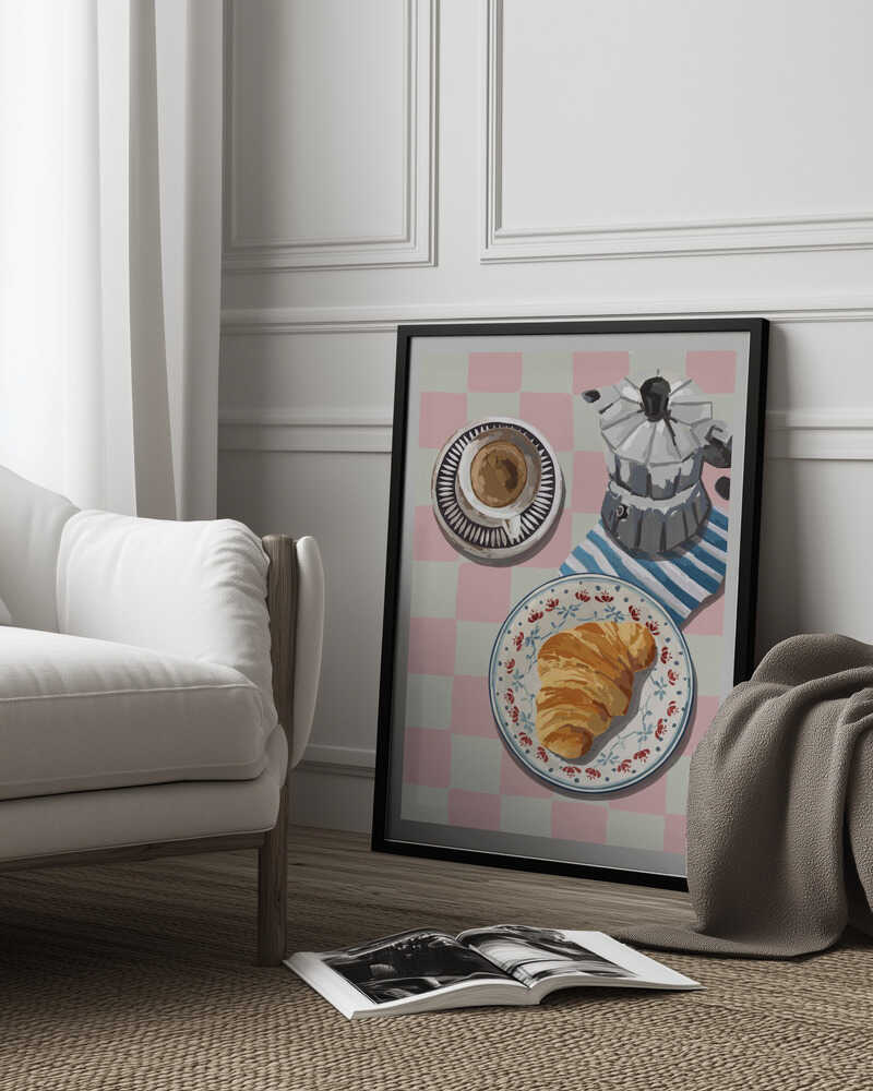 Petit-déjeuner français Ratio 2x3 | Affiche