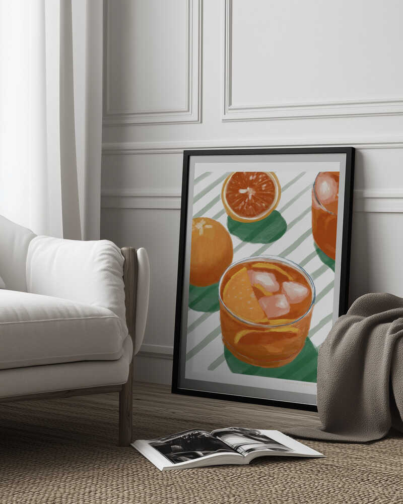 Pandc Cocktailandstripes Kopie 2 | Poster