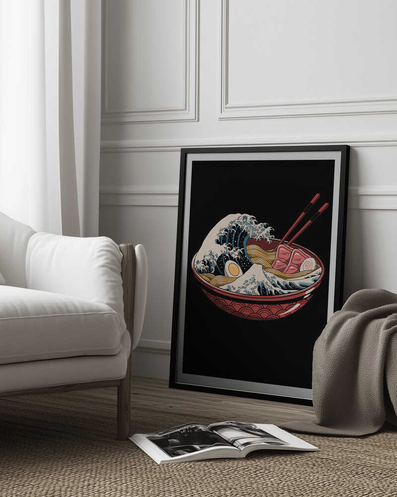 Great Ramen Wave | Poster