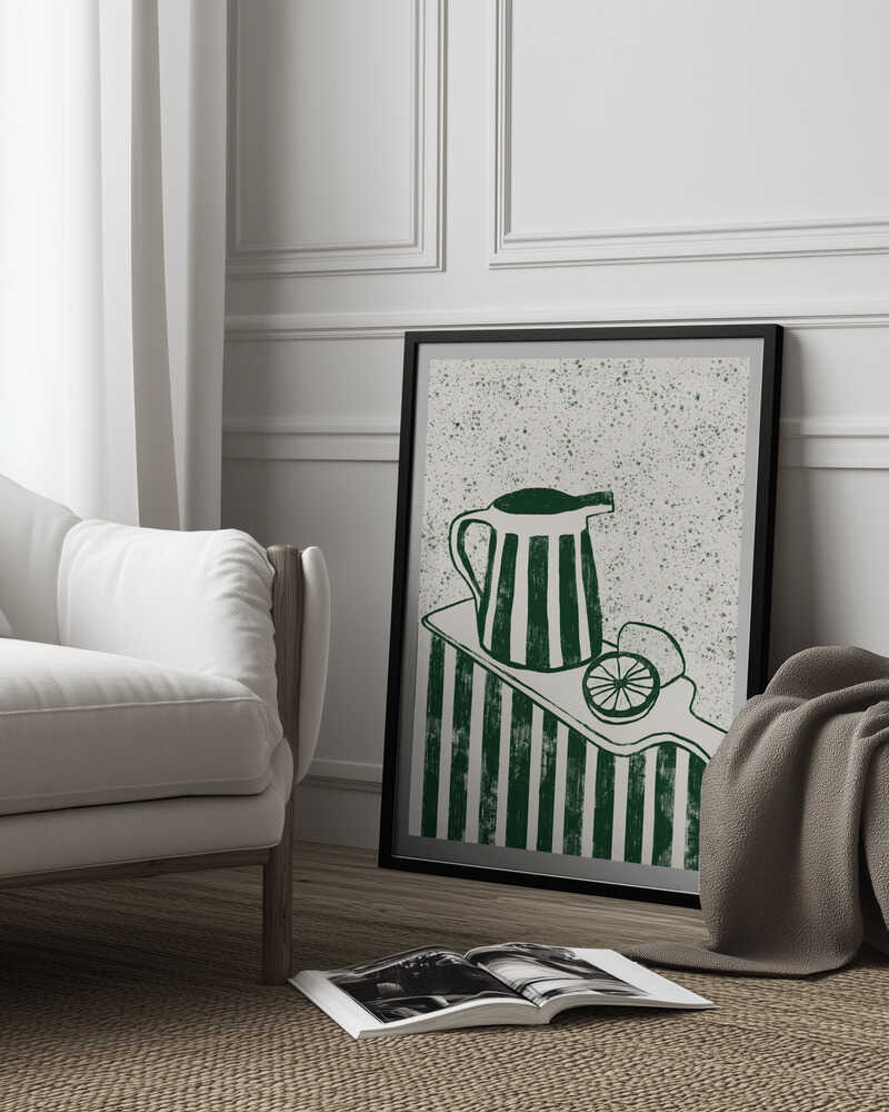 GRÜN SERVIERT | Poster