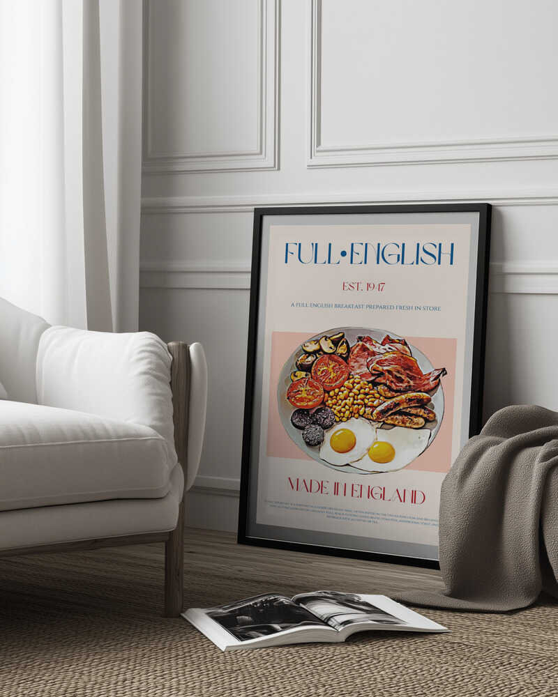 Traditional Full English Breakfast | Poster