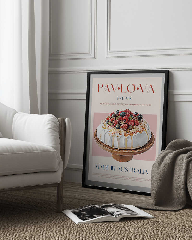 Beeren-Pavlova-Genuss | Poster