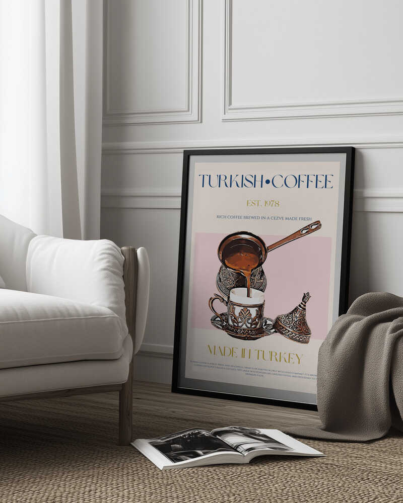 Türkischer Kaffee Druck | Poster