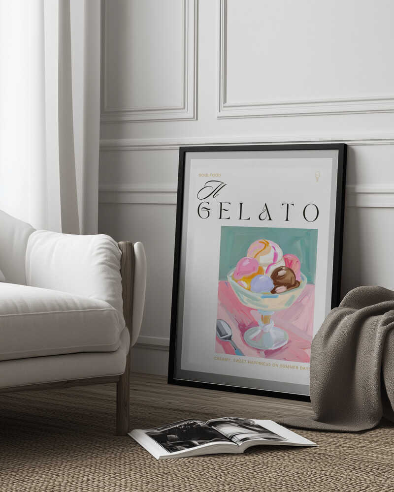 Gelato Icecream Delight | Poster