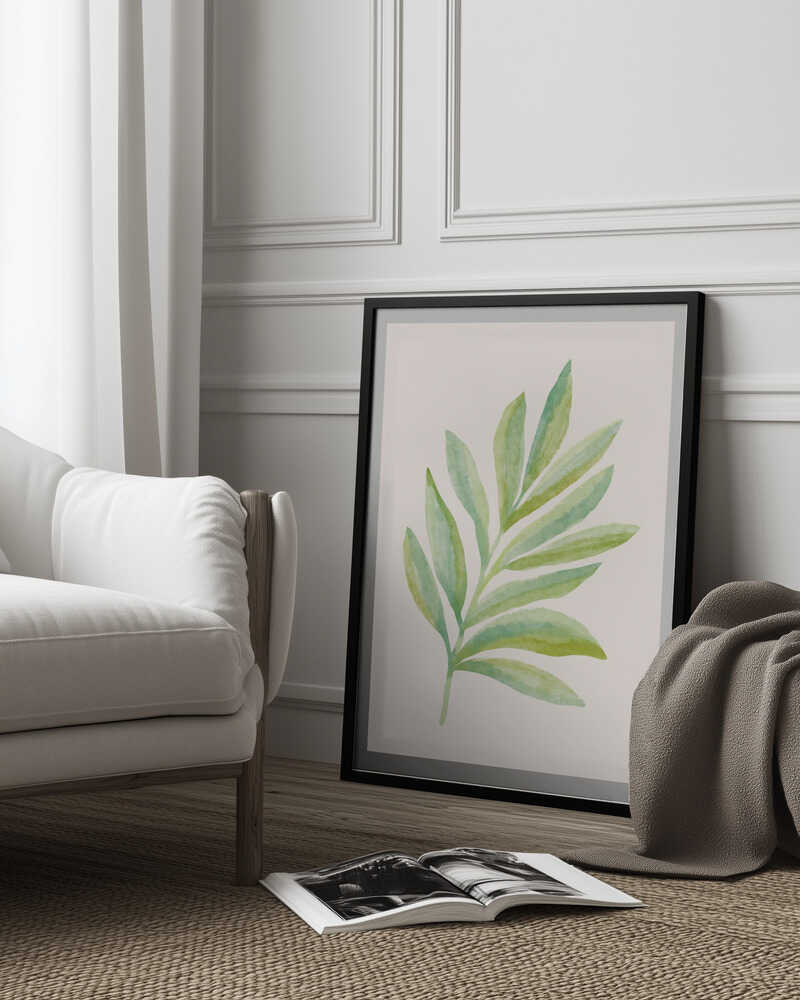 Fougère aquarelle | Affiche