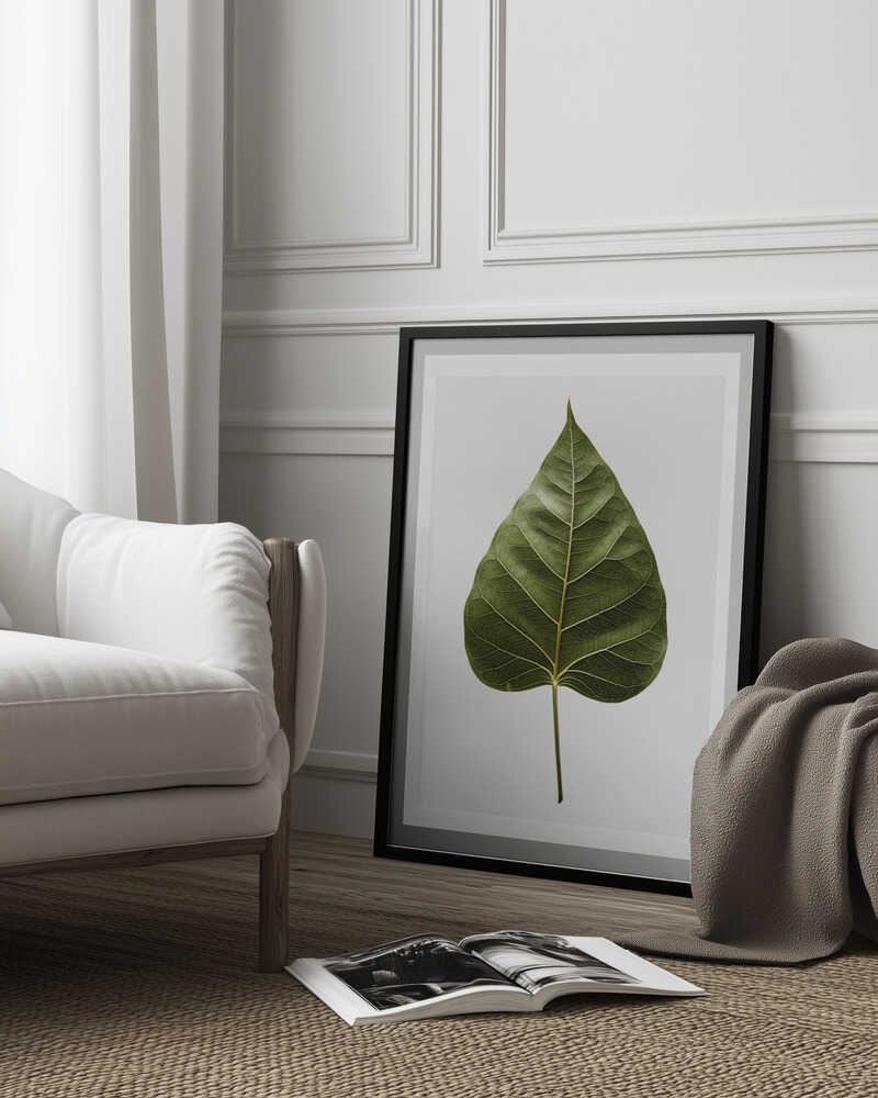 Die filigranen Blattadern | Poster