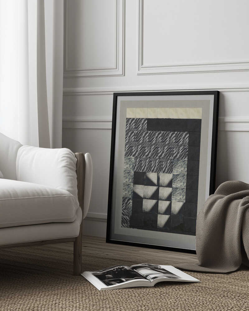 Mit geometrischen Mustern | Poster