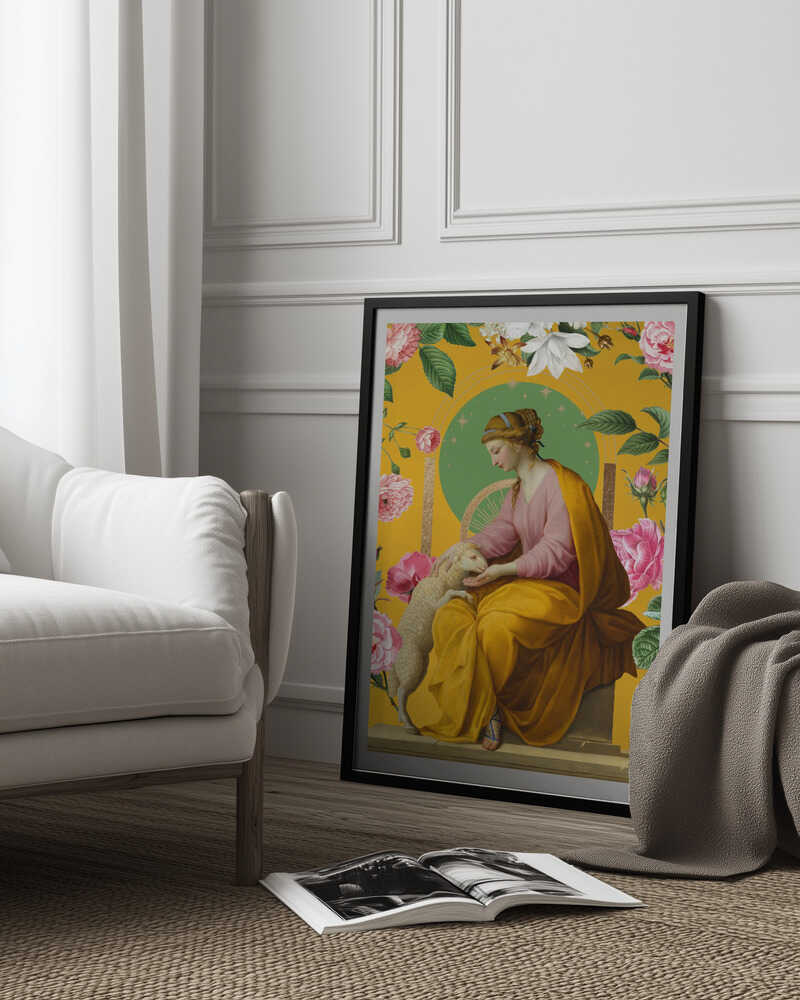 Sanftmut – eine Collage | Poster