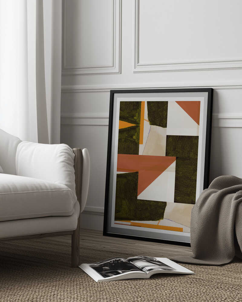 Géométrie de la Terre Ferme | Affiche