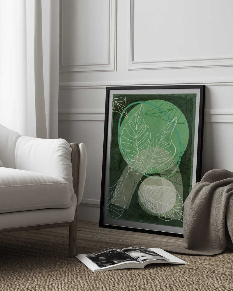 Mondlichtblätter | Poster